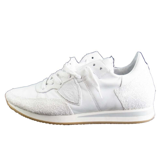 ウノピゥ ウノウグァーレトレ PHILIPPE MODEL フィリップモデル グリッター ラメ スニーカー ホワイト系 41【中古】