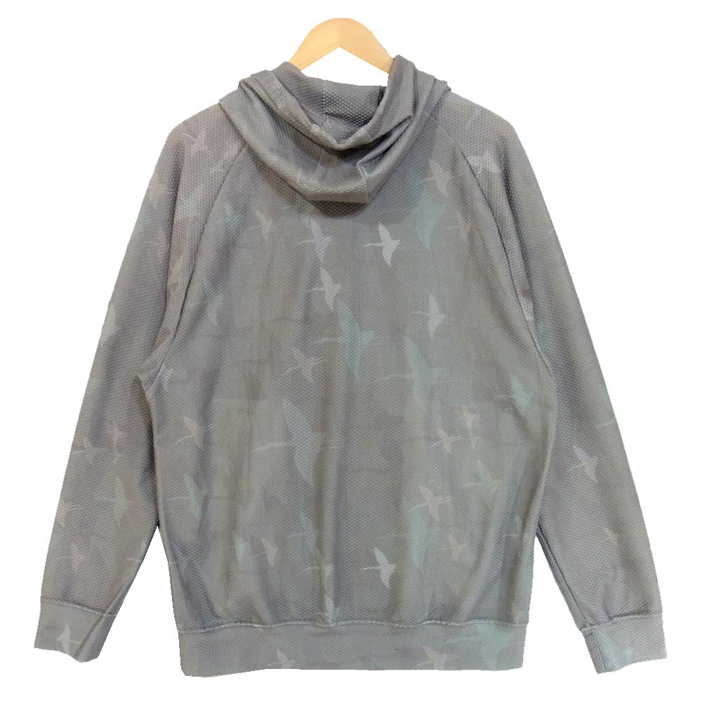 ウノピゥ ウノウグァーレトレ MS02 R(ONE) ロナウジーニョ MESH ZIP HOODED RONE メッシュ ジップ フーディ グレー系 VI【美品】【中古】