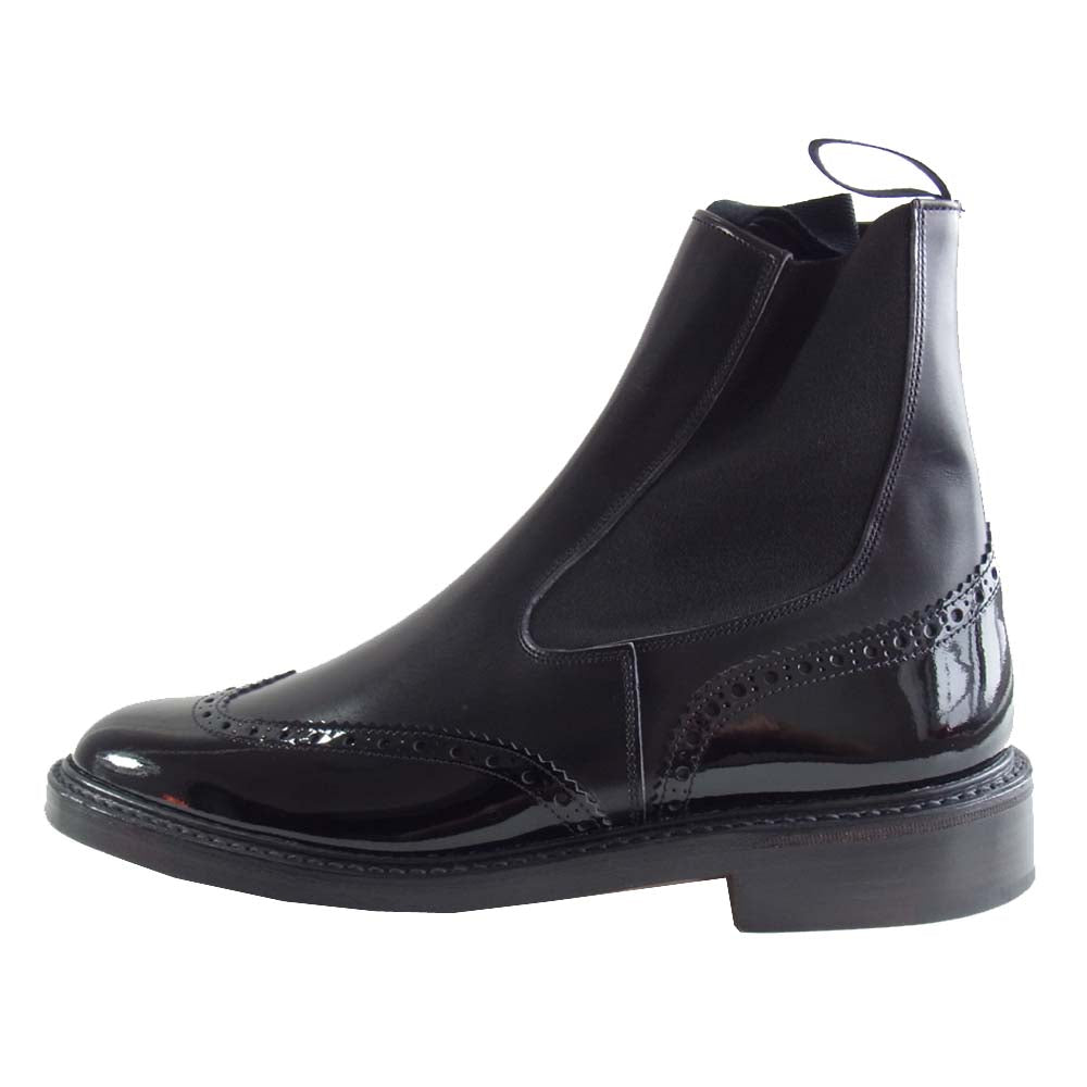 ウノピゥ ウノウグァーレトレ × Tricker's トリッカーズ チェルシー ブーツ ブラック系【極上美品】【中古】