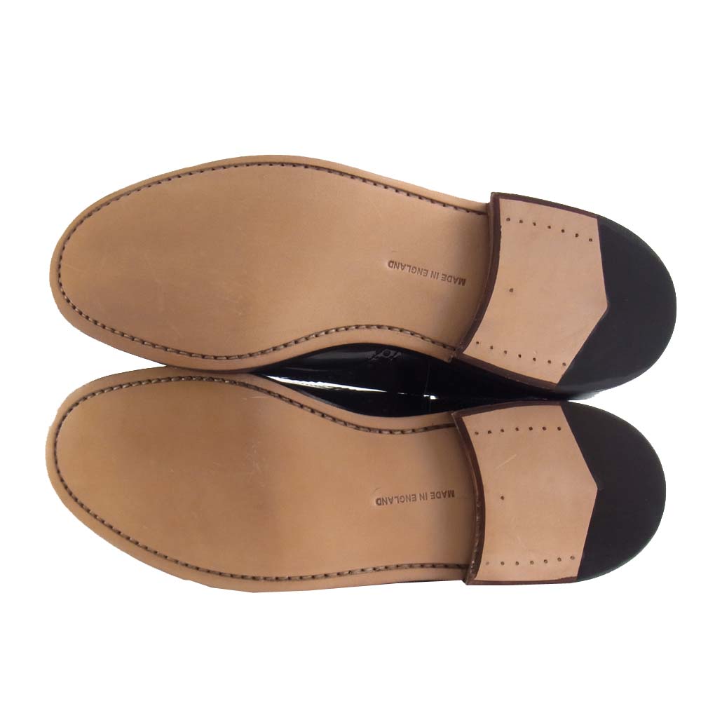 ウノピゥ ウノウグァーレトレ × Tricker's トリッカーズ チェルシー ブーツ ブラック系【極上美品】【中古】