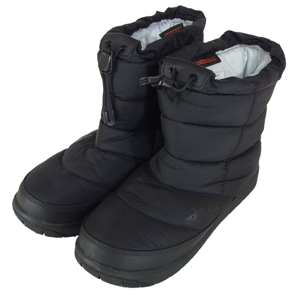 THE NORTH FACE ノースフェイス NFW51873 Nuptse Bootie WP VI ヌプシブーティ ブーツ ブラック系 US6【中古】