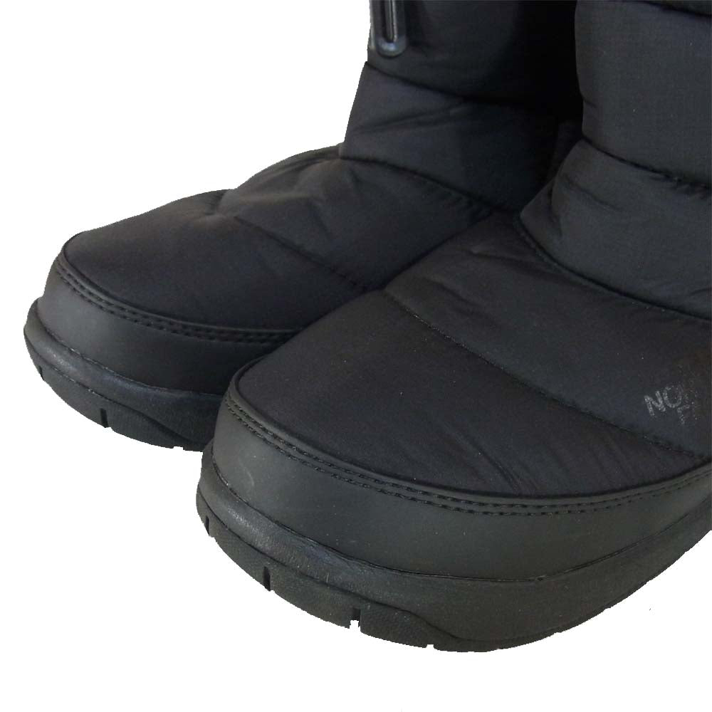 THE NORTH FACE ノースフェイス NFW51873 Nuptse Bootie WP VI ヌプシブーティ ブーツ ブラック系 US6【中古】