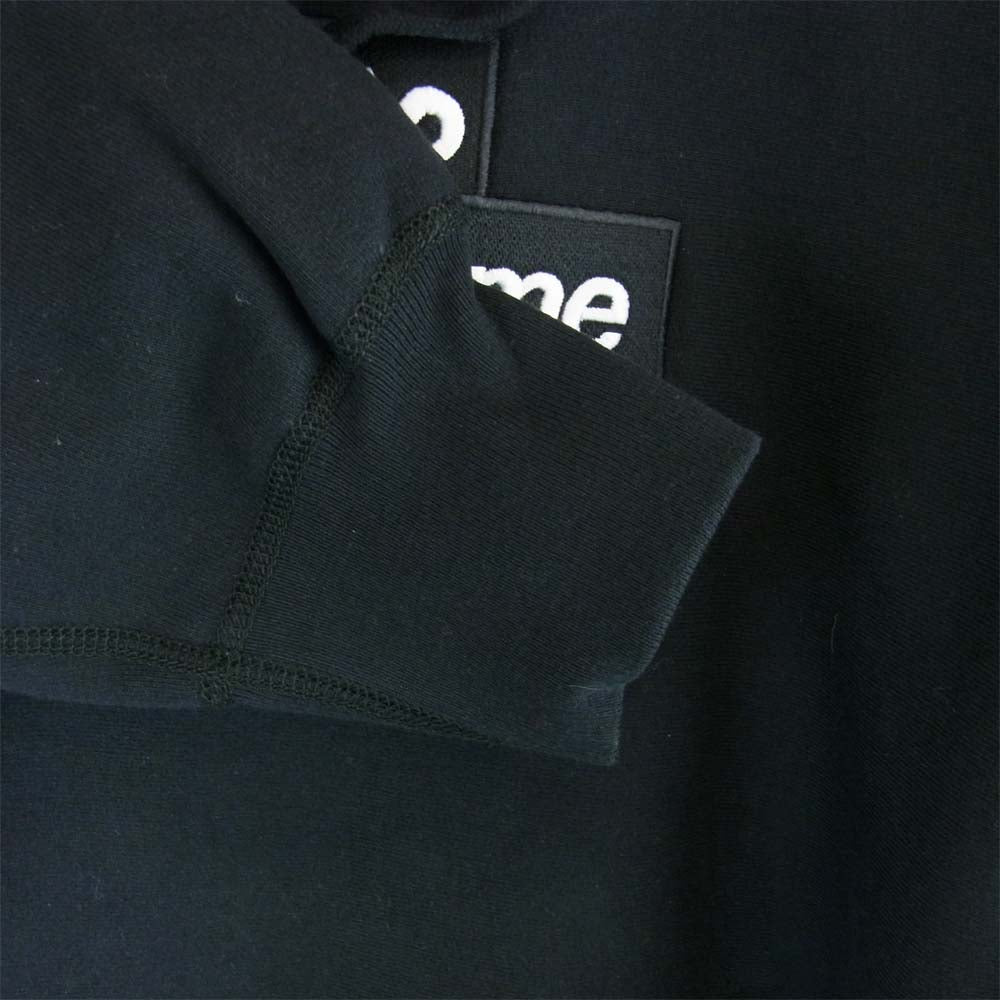 Supreme シュプリーム 20AW Cross Box Logo Hooded Sweatshirt クロス ボックス ロゴ フーデッド スウェット ブラック系 S【新古品】【未使用】【中古】