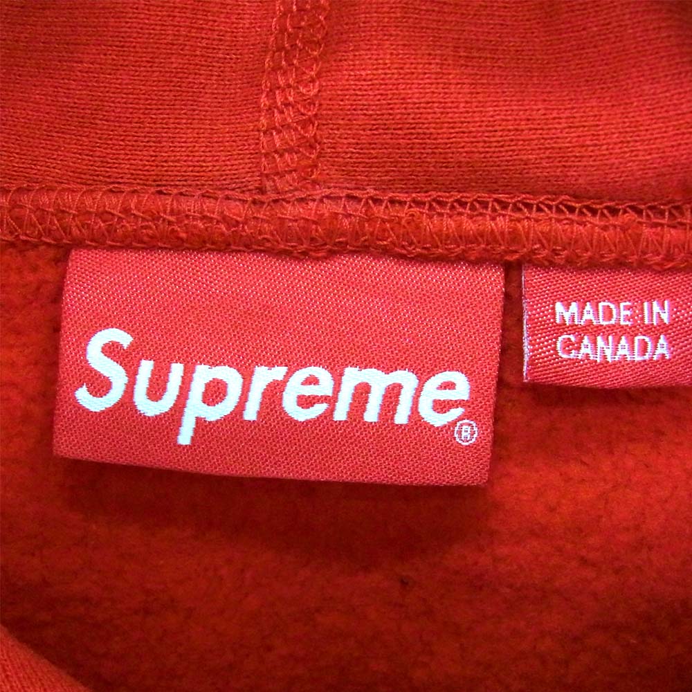 Supreme シュプリーム 20AW Cross Box Logo Hooded Sweatshirt クロス ボックス ロゴ フーデッド スウェット レッド系 M【新古品】【未使用】【中古】