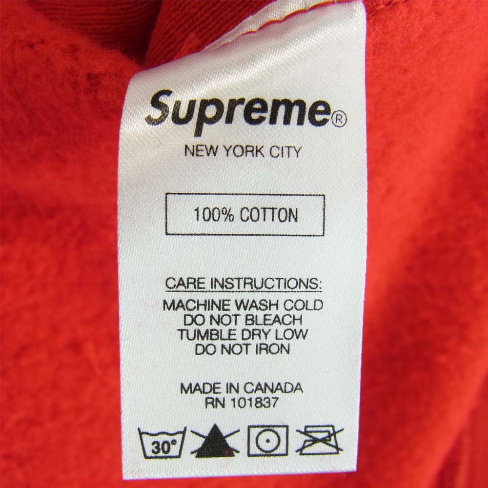 Supreme シュプリーム 20AW Cross Box Logo Hooded Sweatshirt クロス ボックス ロゴ フーデッド スウェット レッド系 M【新古品】【未使用】【中古】