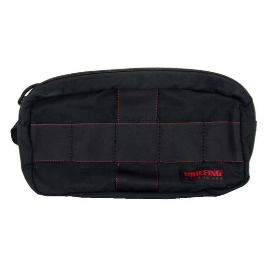BRIEFING ブリーフィング BRF234219 ONE ZIP POUCH ワン ジップ ポーチ ブラック系【極上美品】【中古】