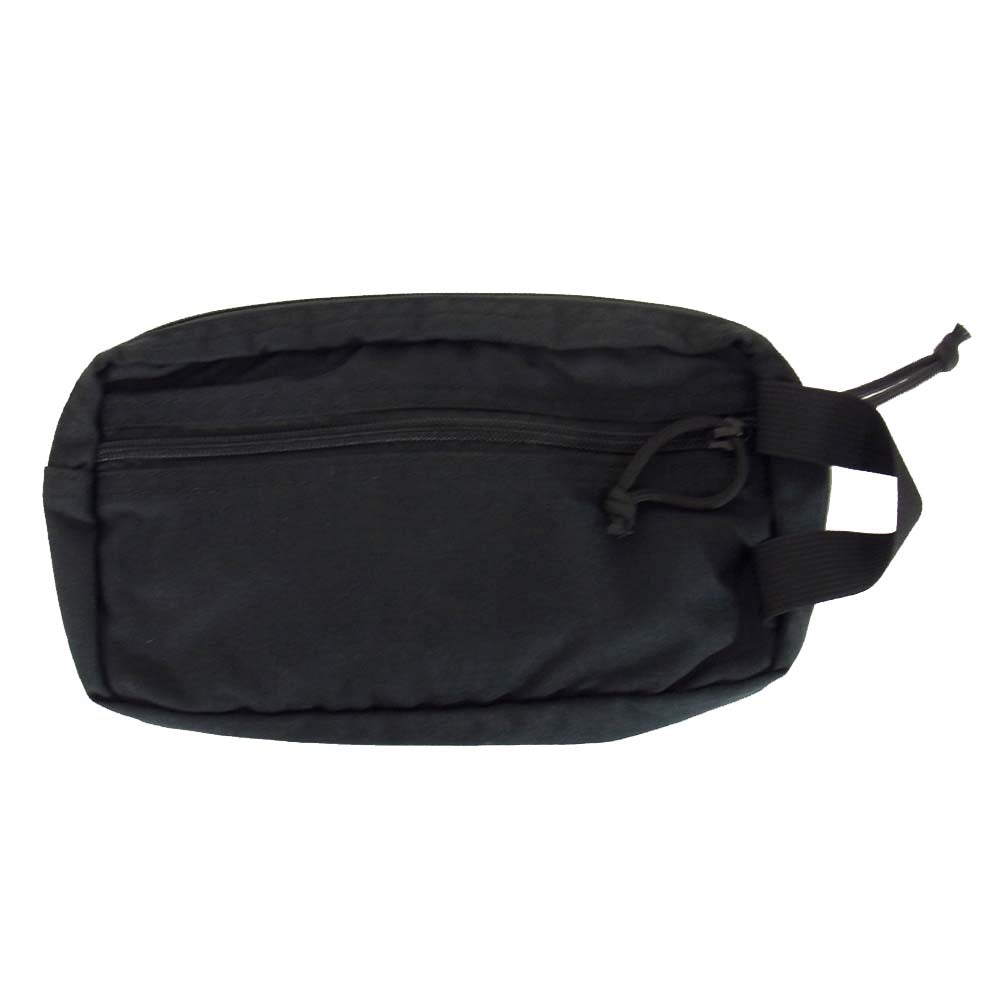 BRIEFING ブリーフィング BRF234219 ONE ZIP POUCH ワン ジップ ポーチ ブラック系【極上美品】【中古】