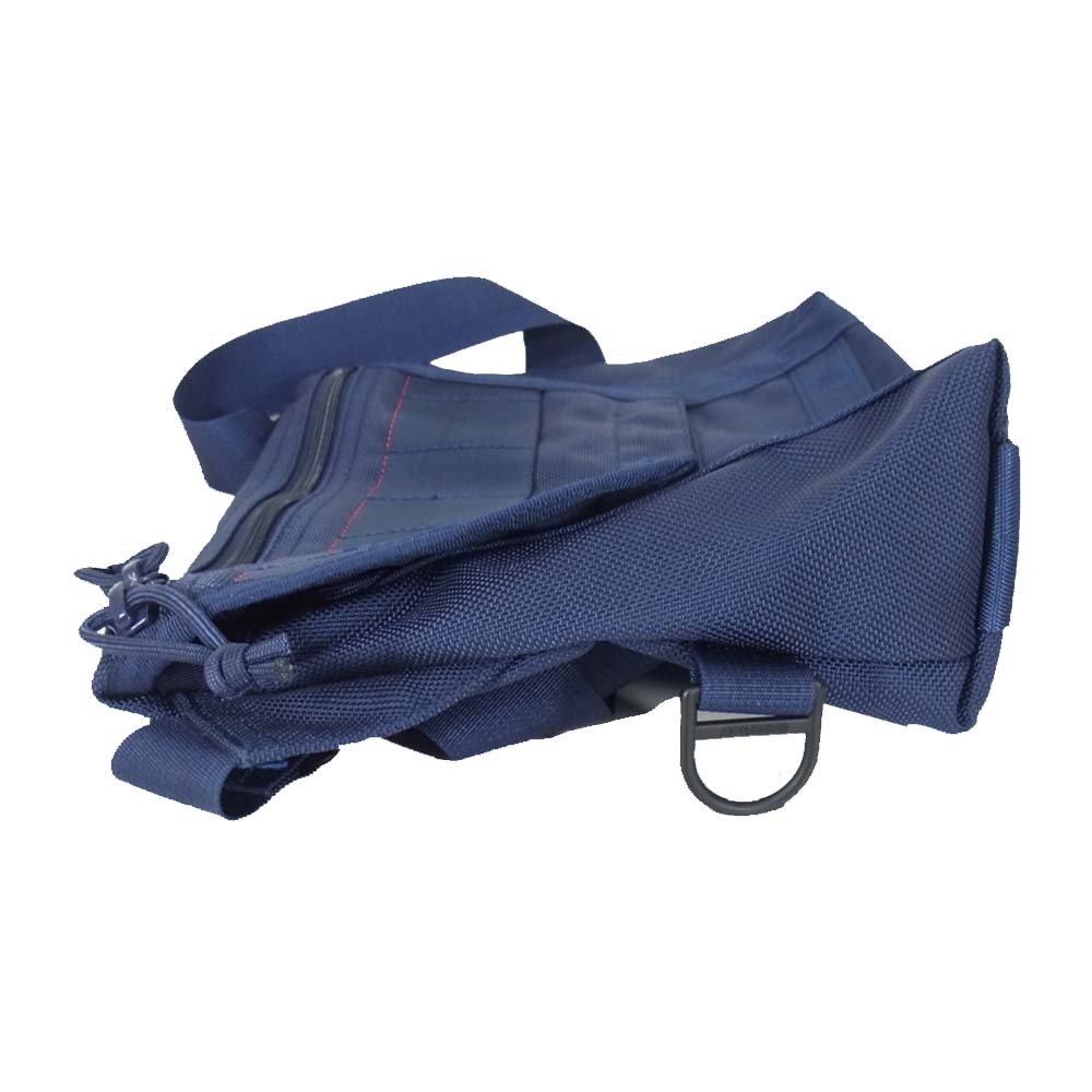 BRIEFING ブリーフィング 11-61-0949-106 × BEAMS PLUS Fleet Messenger Bag メッセンジャーバッグ ネイビー系【極上美品】【中古】