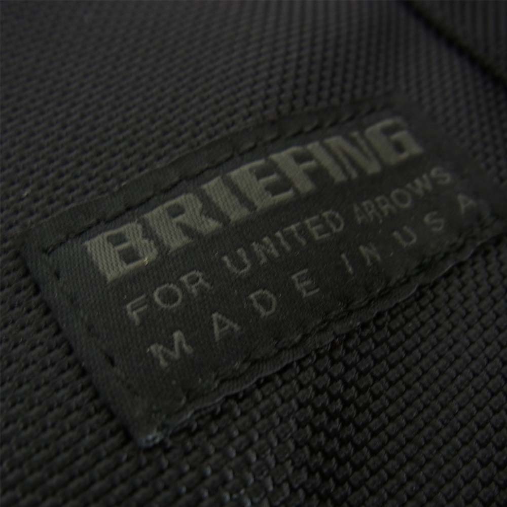 BRIEFING ブリーフィング UA別注 SQ TOTE ブラック系【極上美品】【中古】