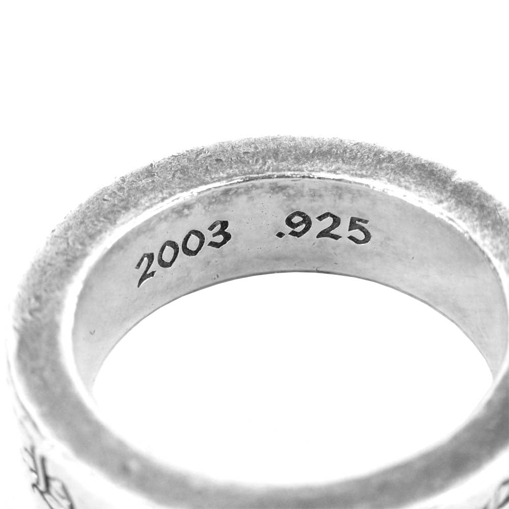 CHROME HEARTS クロムハーツ（原本無） 6ｍｍ CH FOEVER スペーサー リング シルバー系 14号【中古】