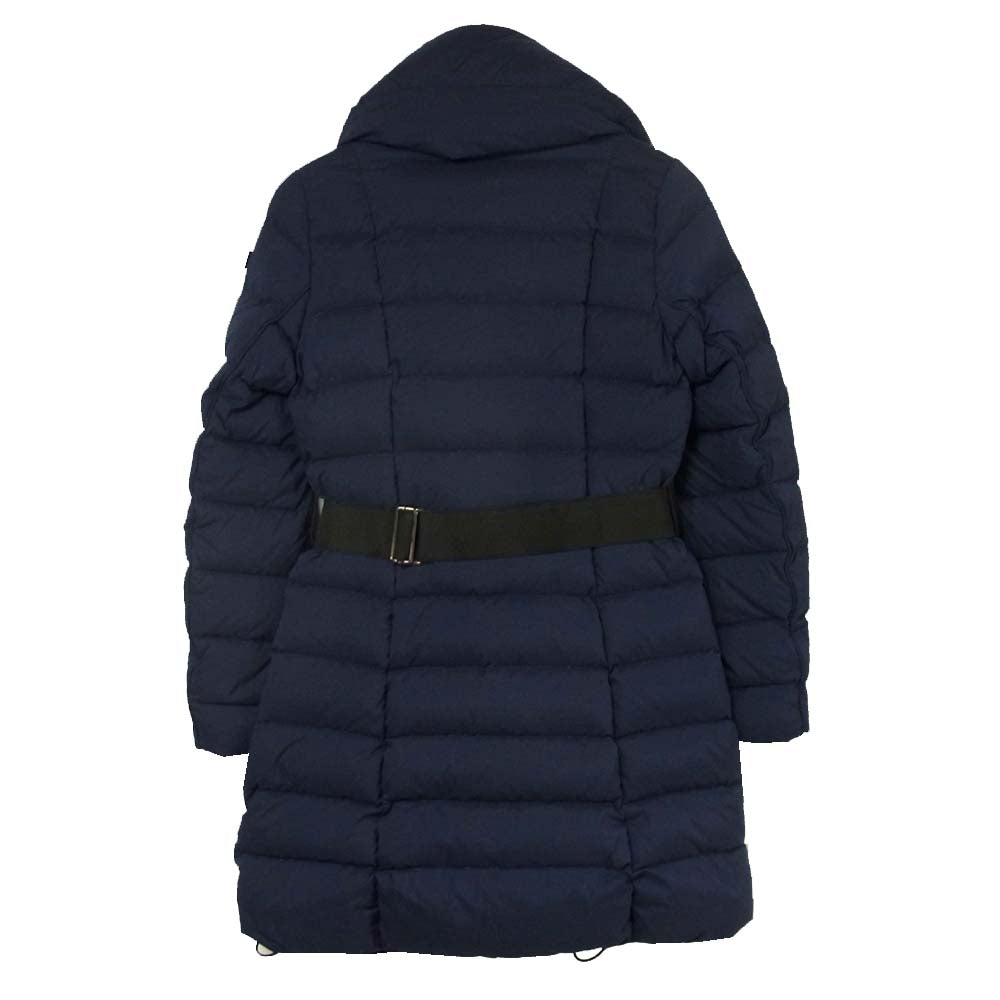TATRAS タトラス 17AW LTA17A4487 AGOGNA アシンメトリーカラー ストレッチ ダウン コート ネイビー系 02【中古】