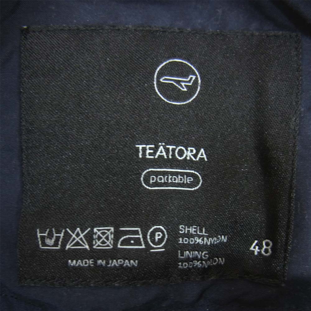 TEATORA テアトラ tt-004C-P Wallet Pants Packable ウォレット パンツ パッカブル ネイビー系 48【中古】