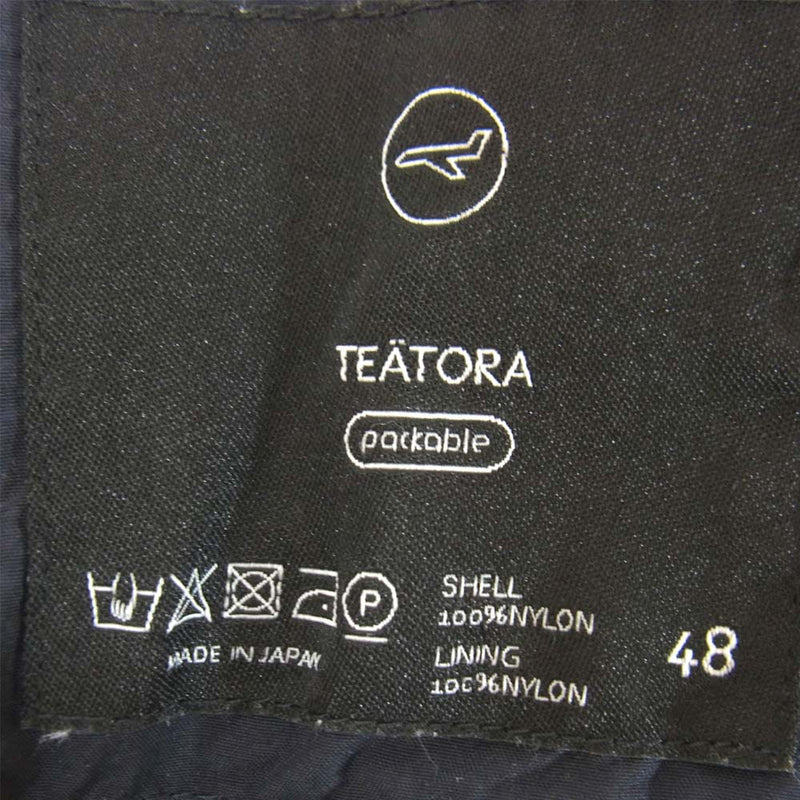 TEATORA テアトラ tt-003FL-P Debice Cruiser Packable パッカブル パンツ ネイビー系 48【中古】