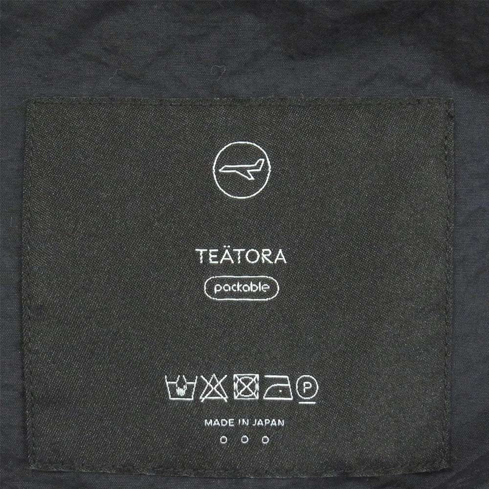 TEATORA テアトラ tt-102-p DEVICE COAT デバイス コート ナイロン 日本製 ダークネイビー系 ○○○【中古】