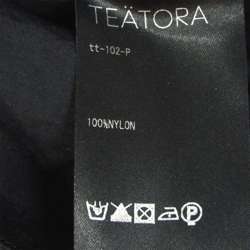 TEATORA テアトラ tt-102-p DEVICE COAT デバイス コート ナイロン 日本製 ダークネイビー系 ○○○【中古】