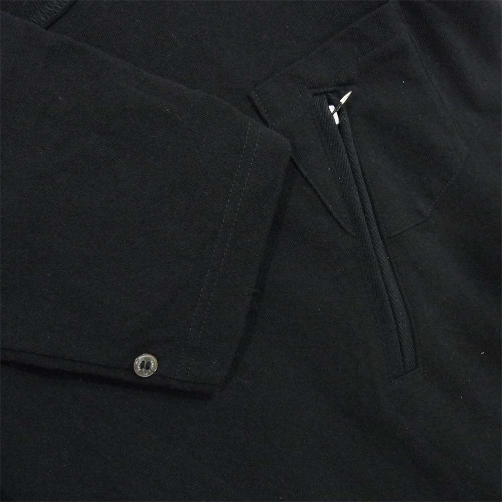 Sacai サカイ 20-02374M Cotton L/S T-Shirt ファスナーポケット 長袖Ｔシャツ ブラック系 3【美品】【中古】