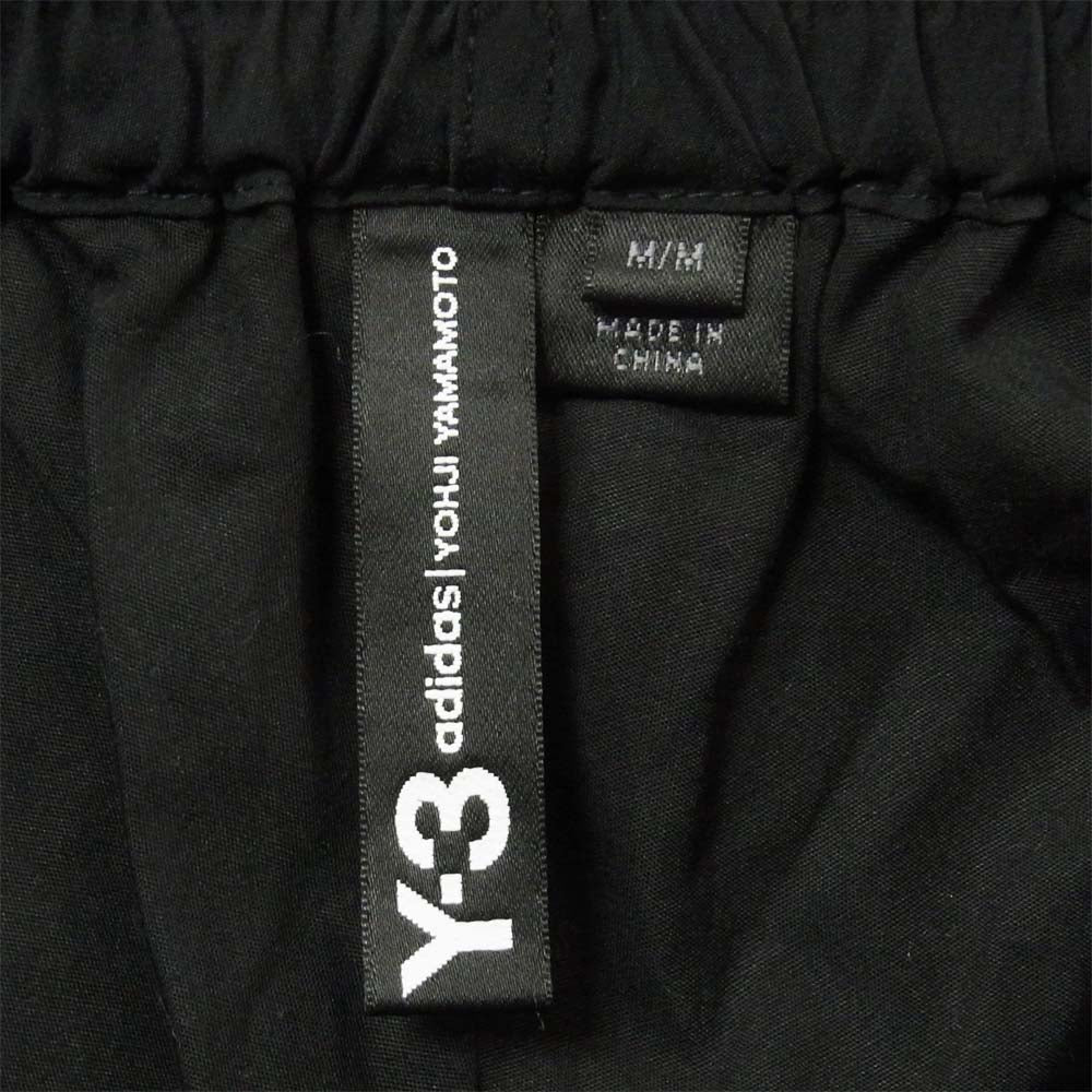 Yohji Yamamoto ヨウジヤマモト Y-3 ワイスリー 19SS DY7310 CUFFED TRACK トラック パンツ 中国製 ブラック系 M【中古】