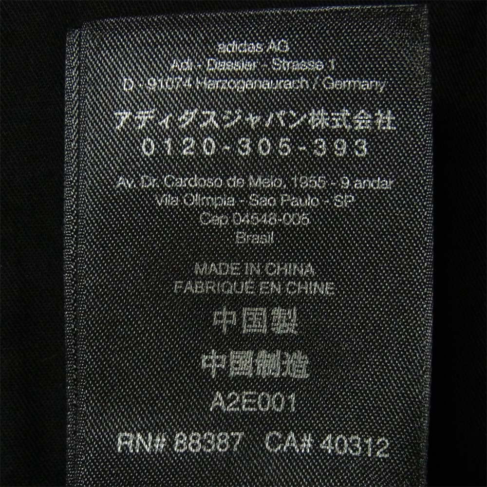 Yohji Yamamoto ヨウジヤマモト Y-3 ワイスリー B49884 CO Zip Shirt ジップ 長袖 シャツ ジャケット ブラック系 M【美品】【中古】