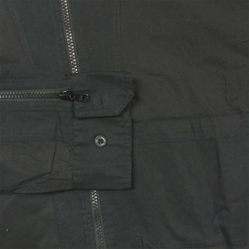 Yohji Yamamoto ヨウジヤマモト Y-3 ワイスリー B49884 CO Zip Shirt ジップ 長袖 シャツ ジャケット ブラック系 M【美品】【中古】