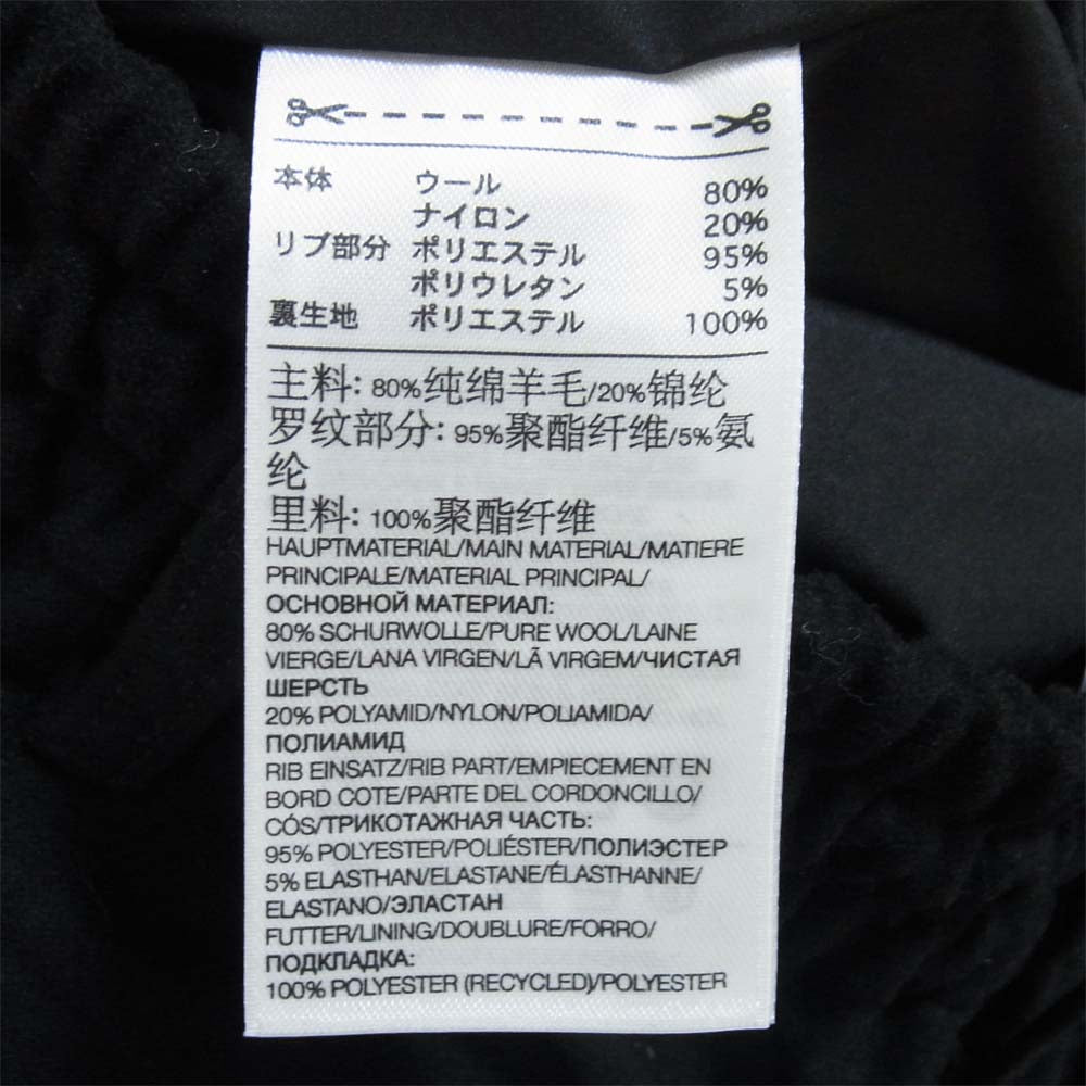 Yohji Yamamoto ヨウジヤマモト Y-3 ワイスリー GK4592 M CLASSIC WOOL FLANNEL CARGO PANTS クラシック ウール フランネル カーゴ パンツ ブラック系 M【美品】【中古】