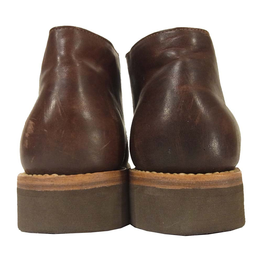 VISVIM ビズビム 19SS 0119302002002 ISDT BOOTS-FOLK F.I.L. EXCLUSIVE ブーツ ブラウン系 US9.5【中古】