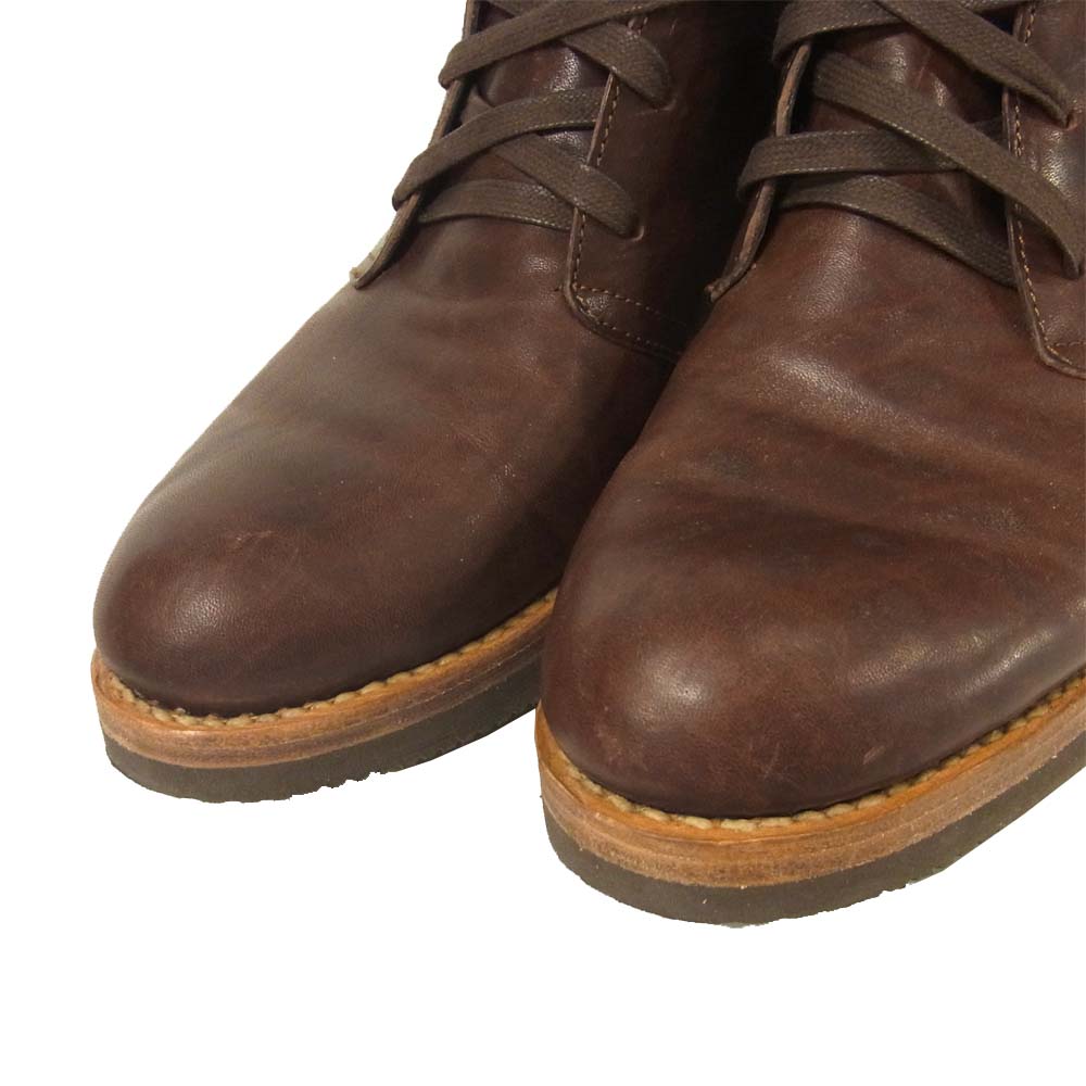 VISVIM ビズビム 19SS 0119302002002 ISDT BOOTS-FOLK F.I.L. EXCLUSIVE ブーツ ブラウン系 US9.5【中古】