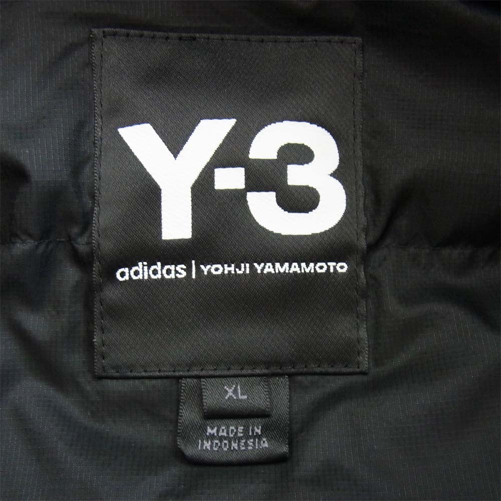Yohji Yamamoto ヨウジヤマモト Y-3 ワイスリー FJ0430 M GTX DOWN HARRINGTON JACKET ゴアテックス ハリントン 中綿 ジャケット ブラック系 XL【中古】