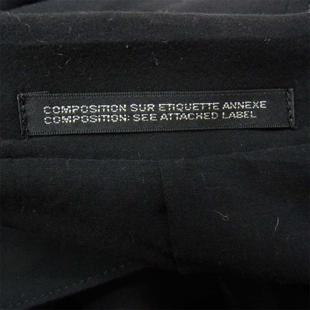 Yohji Yamamoto ヨウジヤマモト POUR HOMME プールオム 18SS HW-J51-204 Ryスパンローン 前二重 フラシ レーヨン テーラード ジャケット ブラック系 4【中古】
