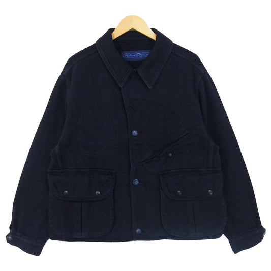PORTER CLASSIC ポータークラシック PC KENDO HUNTER JACKET 剣道 ハンター ジャケット ダークネイビー系 L【中古】