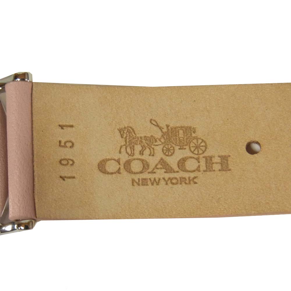 COACH コーチ 14503258 PERRY WATCH ペリー ウォッチ 腕時計 ピンク系【極上美品】【中古】