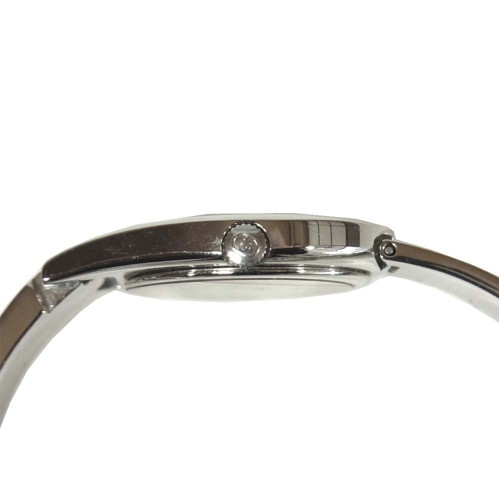 GUCCI グッチ 6700L ラウンドフェイス ステンレススチール リストウォッチ 腕時計 シルバー系【中古】