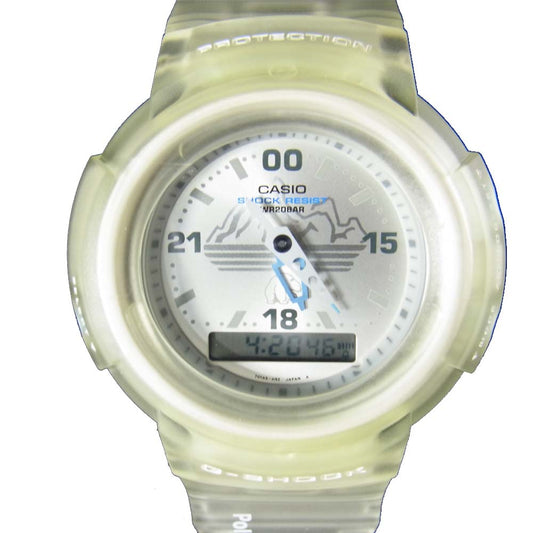 G-SHOCK ジーショック AW-500NS-7E1T 北極グマ 白クマ PSCモデル ホワイト系【極上美品】【中古】