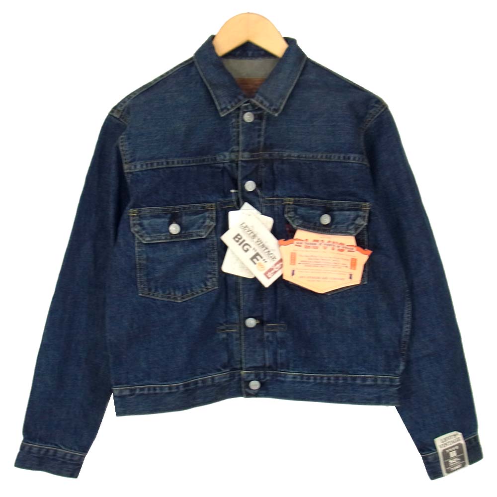 Levi's リーバイス 71507-XXUD 90s 復刻 日本製 2nd ニックE インディゴブルー系 40【新古品】【未使用】【中古】