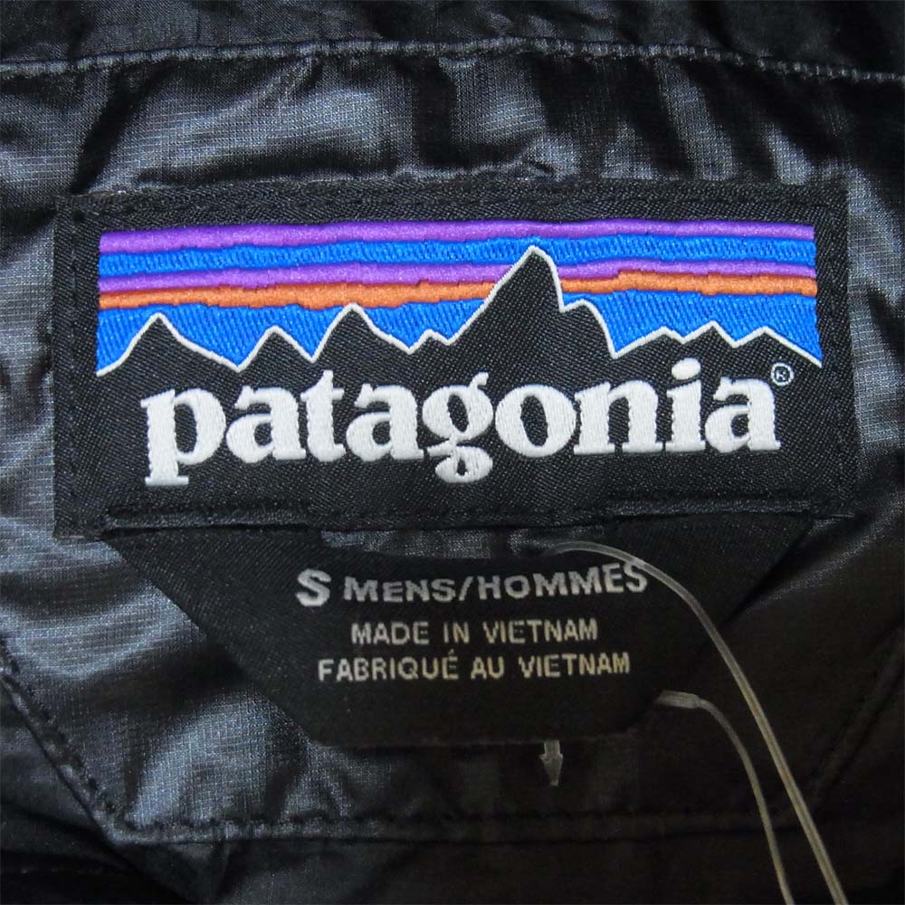 patagonia パタゴニア 18AW 84903 Wendigo Down Jacket ウェンディゴ ブラック系 S【新古品】【未使用】【中古】