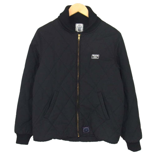 エムアンドエム キルティング ジップアップ ジャケット ブラック系 L【中古】