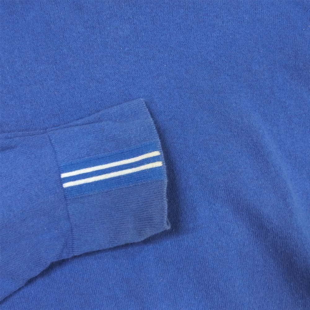 STONE ISLAND ストーンアイランド 7015535B9 国内正規品 クルーネック 長袖 Tシャツ スウェット ブルガリア製 ブルー系 L【中古】