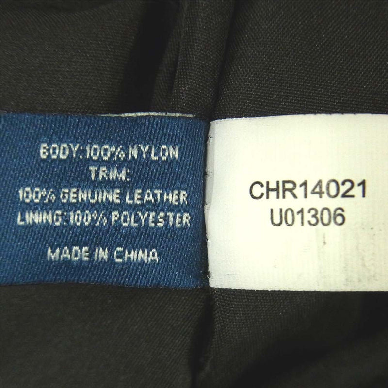 COLE HAAN コールハーン CHR1402 ナイロン レザー バッグ 中国製 グレー系【中古】