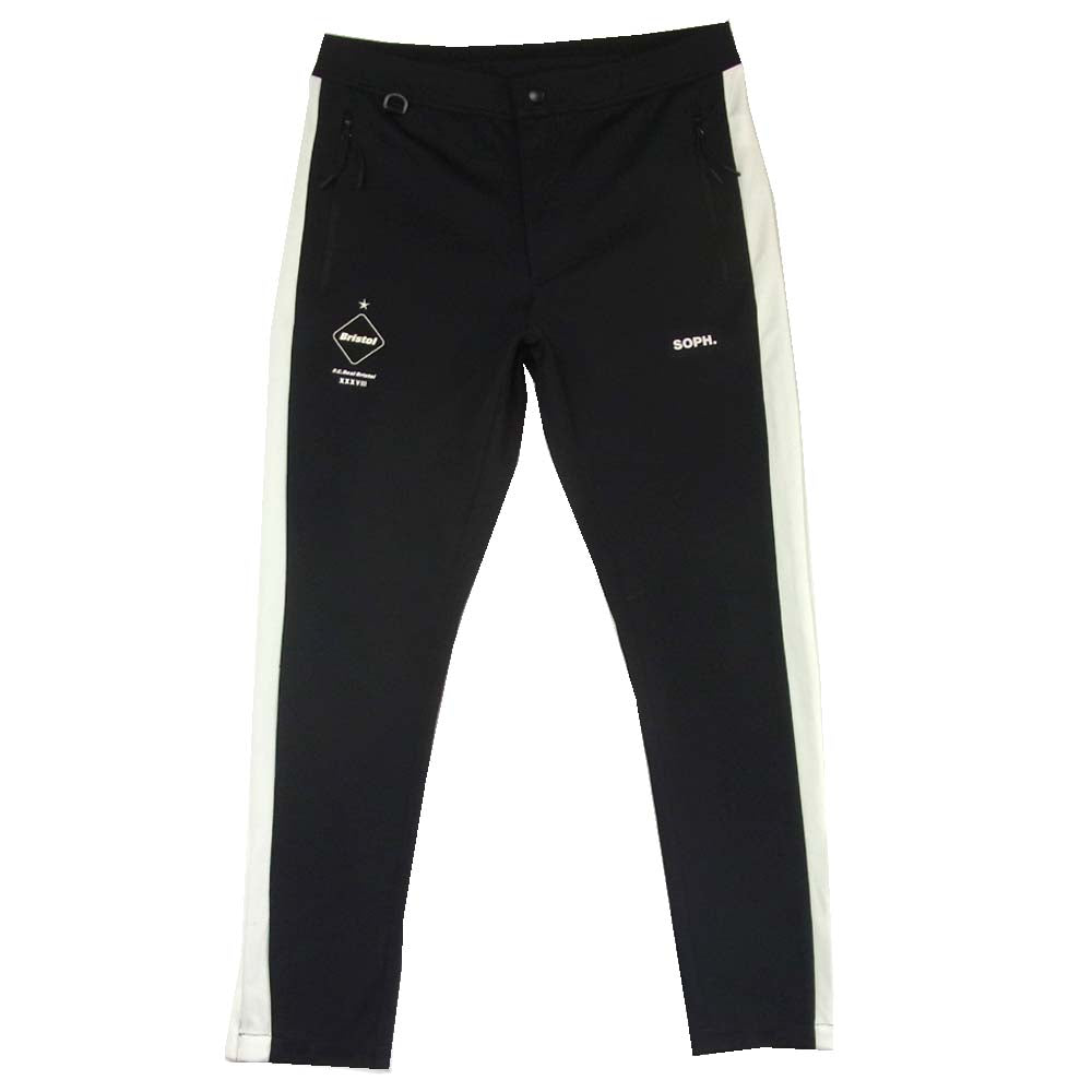F.C.R.B. エフシーアールビー 17AW FCRB-178003 SIDE LINE PDK PANTS サイドライン トラック パンツ ブラック系 S【美品】【中古】