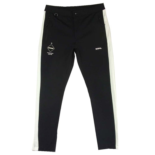 F.C.R.B. エフシーアールビー 17AW FCRB-178003 SIDE LINE PDK PANTS サイドライン トラック パンツ ブラック系 S【美品】【中古】