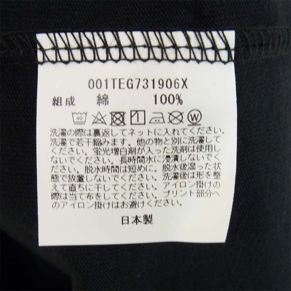 A BATHING APE アベイシングエイプ UNDEFEATED アンディフィーテッド UNDFTD APE HEAD TEE ブラック系 XL【新古品】【未使用】【中古】
