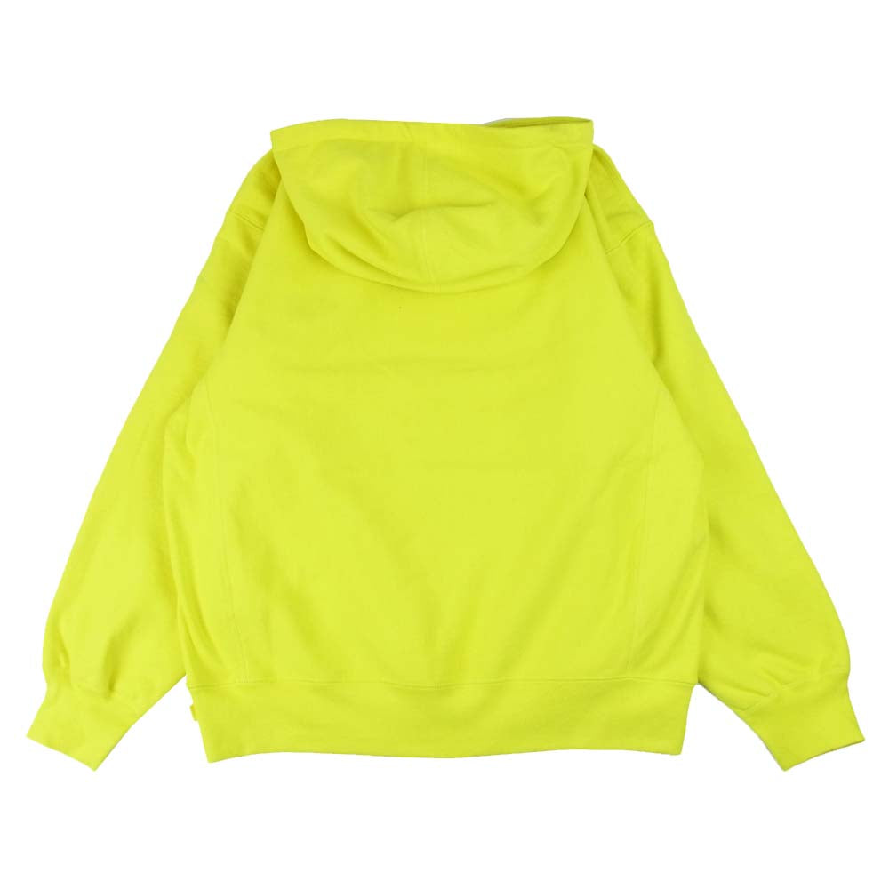 Supreme シュプリーム Cross Box Logo Hooded Sweatshirt クロスボックスロゴ フーデッド スウェット パーカー Lemon イエロー系 L【新古品】【未使用】【中古】