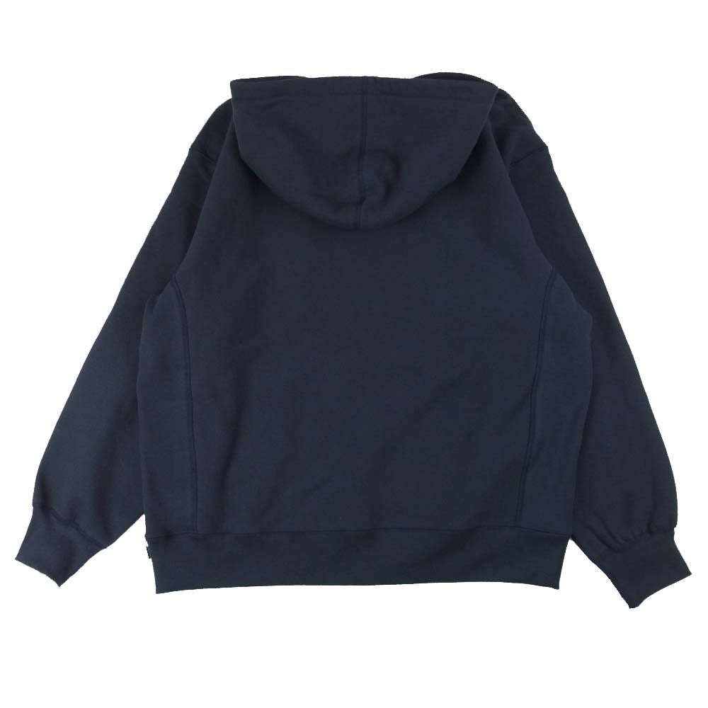 Supreme シュプリーム Cross Box Logo Hooded Sweatshirt クロスボックスロゴ フーデッド スウェット パーカー Navy ネイビー系 L【新古品】【未使用】【中古】