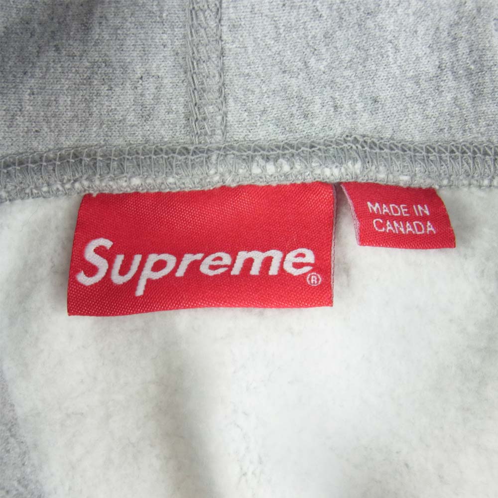 Supreme シュプリーム 20AW Cross Box Logo Hooded Sweatshirt クロスボックスロゴ フーデッド スウェット パーカー Heather Grey グレー系 S【新古品】【未使用】【中古】
