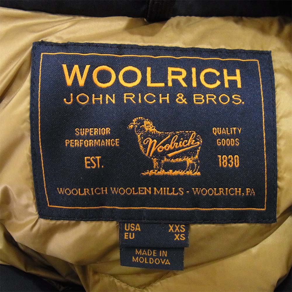 WOOLRICH ウールリッチ アークティックパーカー ダークネイビー系 XS【中古】