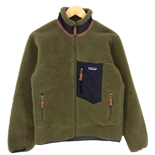 patagonia パタゴニア 23056 Classic Retro-X Jacket クラシック レトロX ジャケット カーキ系 XS【新古品】【未使用】【中古】