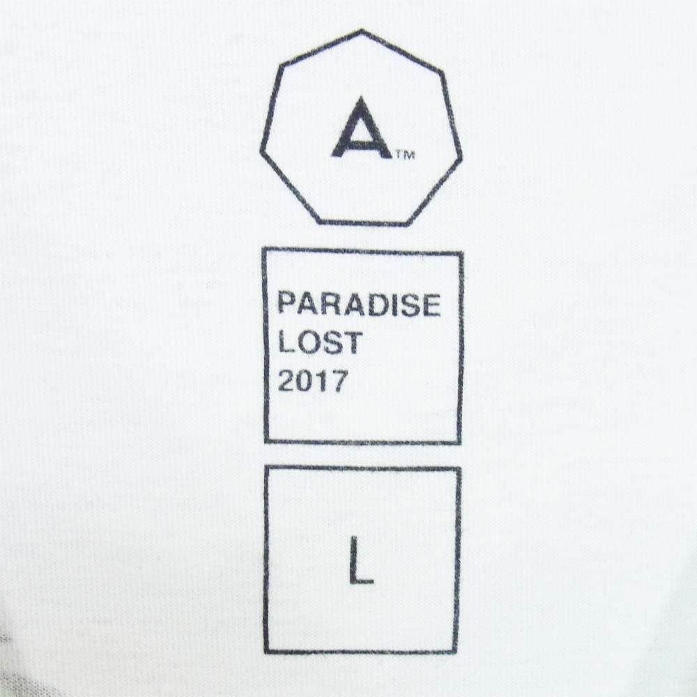 アルケミスト 17AW AL-A17-0000-016 バックプリント Tシャツ ホワイト系 L【中古】