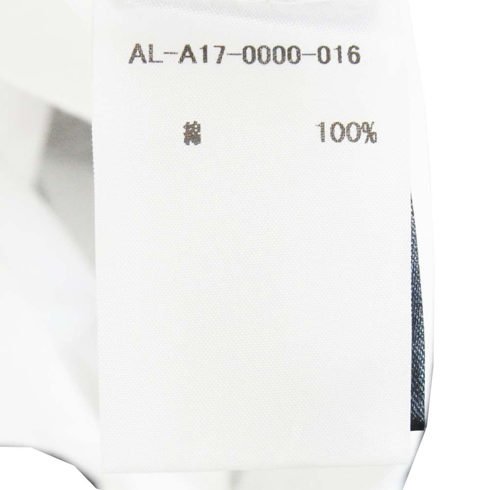 アルケミスト 17AW AL-A17-0000-016 バックプリント Tシャツ ホワイト系 L【中古】