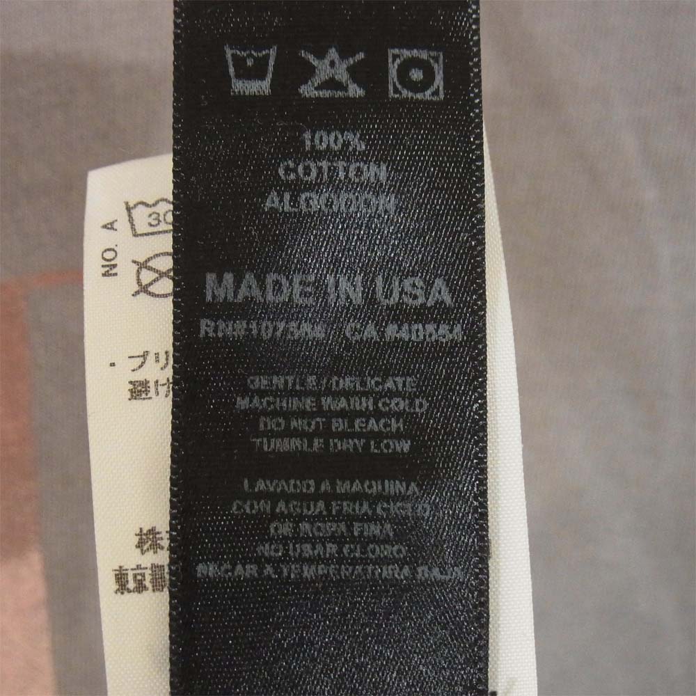 アルケミスト 19SS AL-S19-0000-059 BLESSED プリント ダメージ加工 Tシャツ グレー系 L【中古】