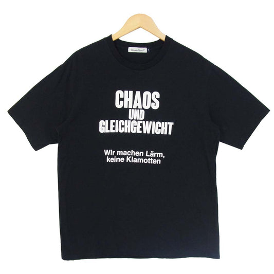 UNDERCOVER アンダーカバー CHAOS プリント Tシャツ ブラック系 5【中古】