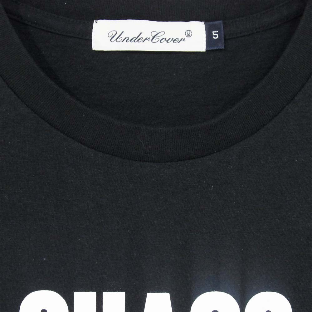 UNDERCOVER アンダーカバー CHAOS プリント Tシャツ ブラック系 5【中古】